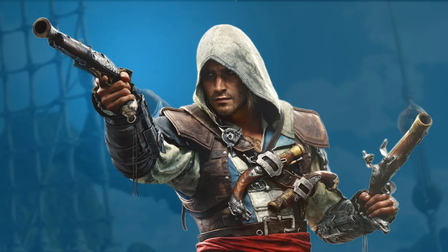 Assassin&#x27;s Creed Black Flag Resynced — Edward Kenway trên tàu Jackdaw