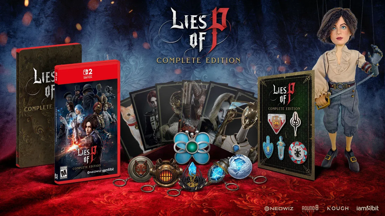 Ảnh Lies of P: Complete Edition lần đầu ra mắt trên Nintendo Switch 2 vào ngày 06/08, gồm game gốc và bản mở rộng Overture