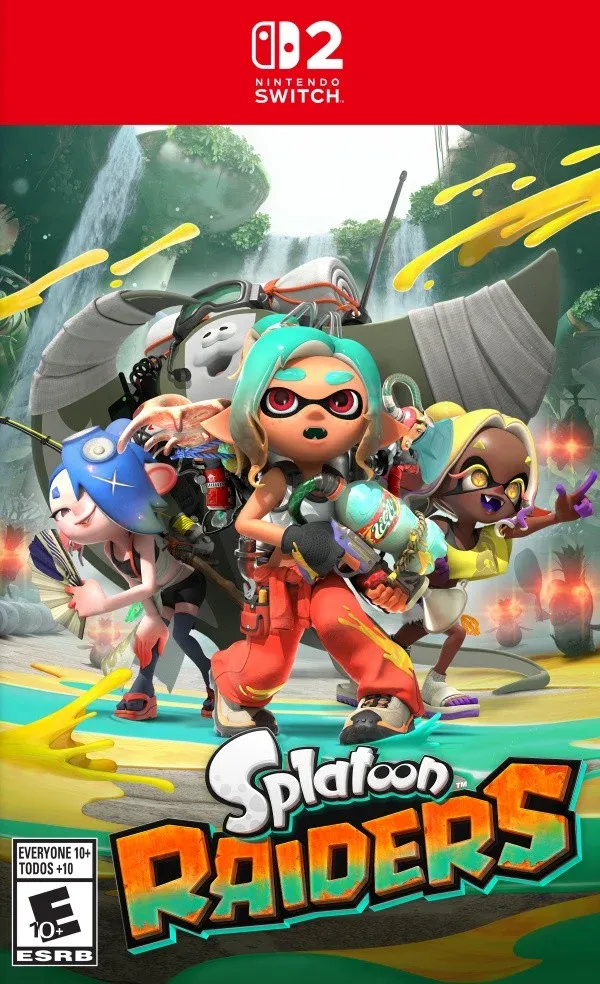 Splatoon Raiders cover art dành cho Switch 2