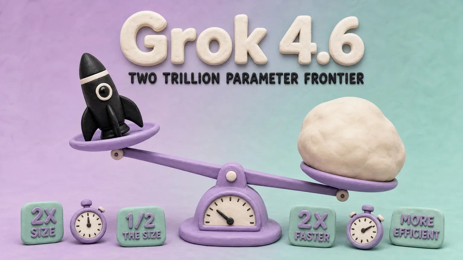 Hình ảnh Grok 4.6 - model frontier 1.5T tham số của xAI chính thức ra mắt ngày 07/08/2026