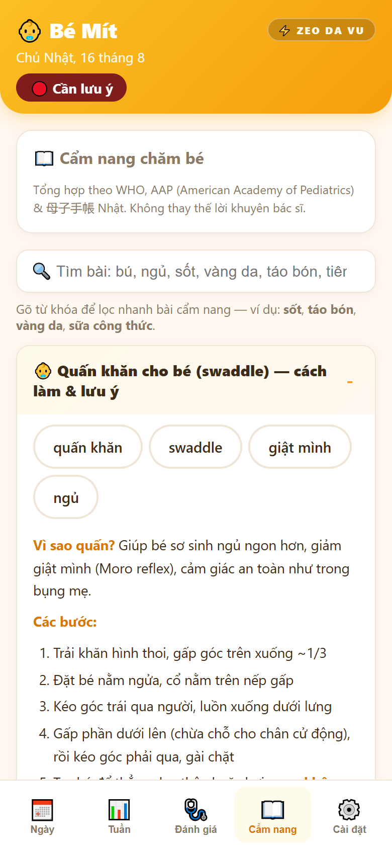 Tab Cẩm nang